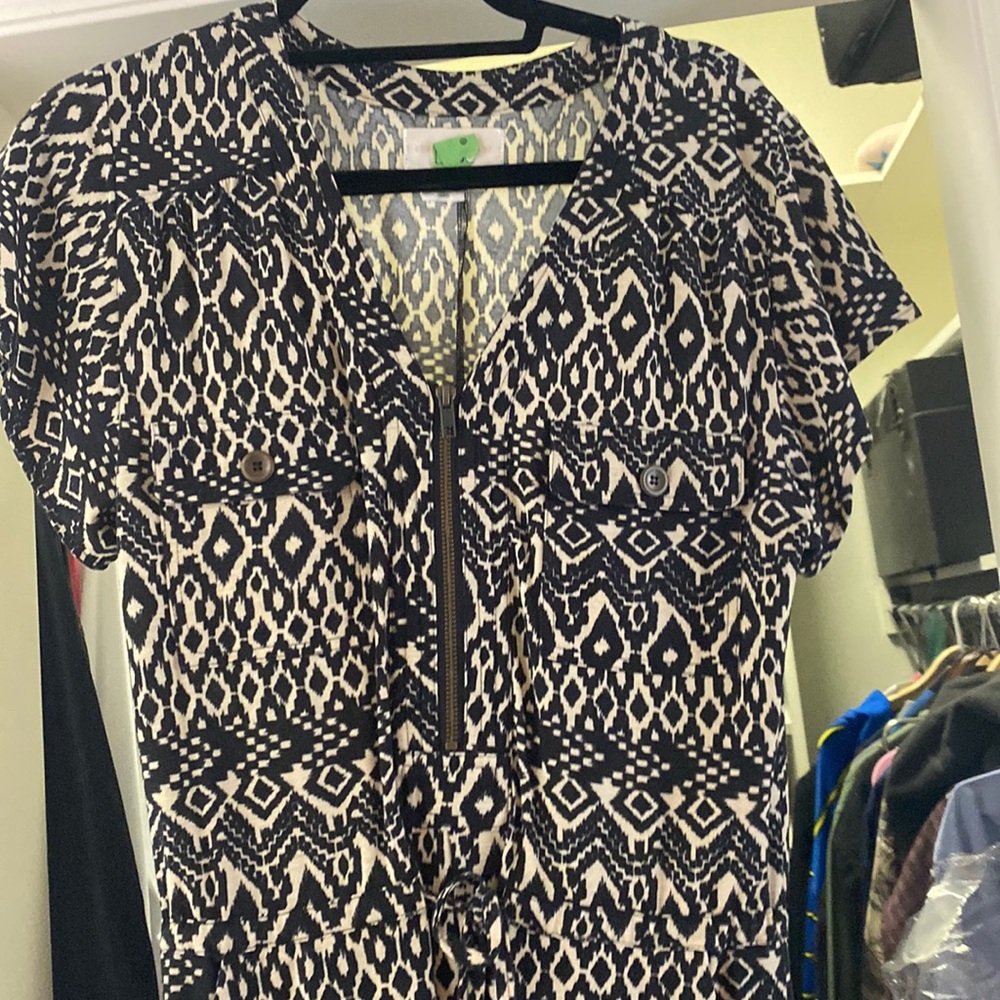 Anthropologie Long Pant Romper
